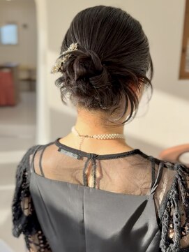 ベンジー 沖縄店(benji) 【ヘアセットメイク】カチモリアレンジ