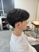 シーフ 千葉(Cyf)&nbsp;MEN'S/韓国/センターパート/ニュアンスパーマ/下田優也