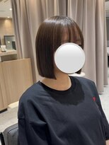 ロンドブルーム 天神大名店(Lond Bloom)&nbsp;暗めカラー/ブリーチなしカラー/ボブ/タッセルボブ/福岡天神20代