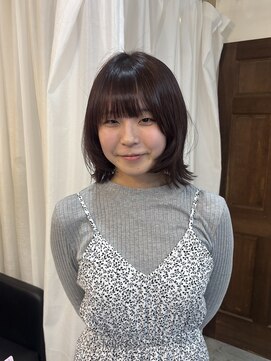 スイート ヘアデザイン(Suite HAIR DESIGN) レイヤーボブ × ピンクブラウン