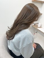 シアアルン 新小岩店(SHEER alun) ◆オリーブグレージュと巻き髪ロングで大人上品に【新小岩】