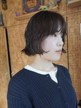 ノラ カマクラ(NORA kamakura) フレンチボブボブパーマレイヤーボブニュアンスパーマ