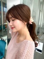 バイオレットジェム(Violet`jem) 顔まわりカットレイヤーカットマロンベージュ小顔KA-135