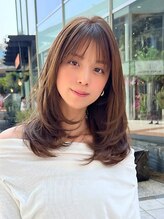 ディフィーノ 青山(DIFINO) 【DIFINO 青山】巻ける縮毛矯正/チョコレートブラウン/レイヤー