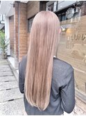 ミルクティーベージュ、ダブルカラー
