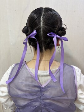 ラパニエ 博多(La panier) タイトツインヘアセット