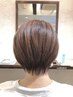 カット+根元カラー(白髪染め◎)¥13,200→¥12,650
