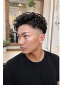 ツイストスパイラル×フェードショート