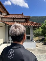 エン(en)&nbsp;メンズショート×ホワイトベージュ