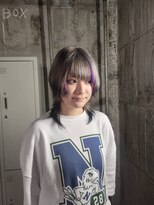 ヒペリカム(hypericum)&nbsp;和歌山／パープルがのぞくインナーボブ