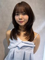 ミレバイジェニー (mirae by geny)&nbsp;ワンカールでくびれるレイヤーカット　r