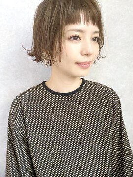 ディッセンバー 渋谷(December) 【December】小顔 大人かわいい ブランジュ 外ハネボブ♪