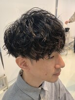 フィフス(fifth) ツイストパーマ マッシュウルフ ツーブロックスパイラルパーマ