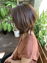 ダブル(W)&nbsp;【hair salon W】前下がりショートボブ