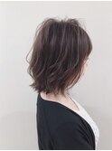 エッジ外ハネ♪大人可愛い20代30代40代前下がりショートボブ