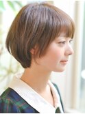 ショートレイヤーボブ