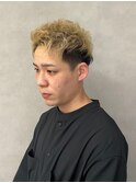 イメチェン!ハイトーンサイドパート×ツーブロック【新大阪】