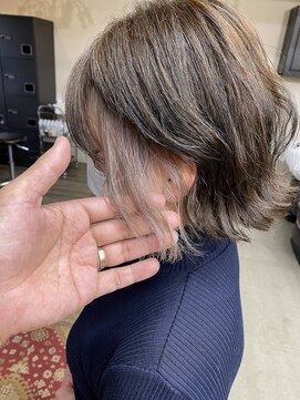 モニュメント(Monument) べないボブで作る韓国ボブ