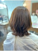 大人かわいいくびれボブ