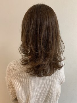 イオエ(ioe) 黒髪/ボブルフ/ネビージュ/小顔/ワンレン/髪質改善/グレージュ