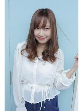 美容室リーフ 豊田店(LeaF) 透け感カラーが女っぽい☆ナチュラルロング