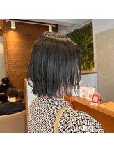 ジールサロン 学園の森店(ZEALSALON) 切りっぱなしレイヤーボブ