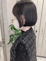 ミニボブ＊美シルエット＊小顔見せ【ZinaCENTRAL】