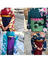 コス(COS)&nbsp;【COS/平塚/加藤】卒業式☆袴着付け