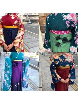 コス(COS) 【COS/平塚/加藤】卒業式☆袴着付け