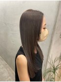 大人かわいい20代30代40代小顔ショコラベージュ１Zina船橋