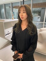 ローレンアオ(LOREN AO)&nbsp;ミルクティーベージュダブルカラーインナーカラーケアブリーチ