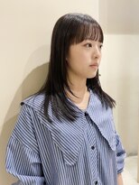 ネロ ヘアサロン ネイビー 渋谷(NERO HAIRSALON NAVY) 【赤津美奈】ミディアム顔周りレイヤー