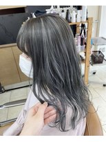 リプルバイメグ(Ripple by mEg)&nbsp;白髪ぼかしハイライト～グレージュカラー～