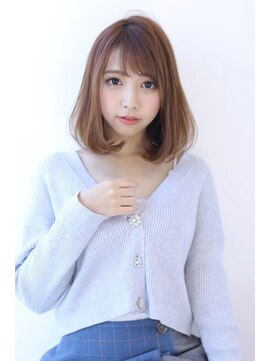 オーロ 緑地公園店(ORO) 20代30代40代メルティカラーくびれヘアマッシュAラインボブ