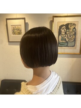 アルマヘアー(Alma hair by murasaki) ◎パツっと顎ラインボブ◎
