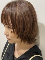 シータ 大山(THETA)&nbsp;【トレンドヘア】韓国風ウルフ×ブリーチハイライト