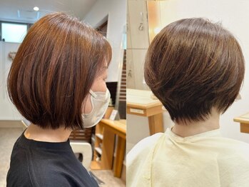 ヘア アリーナ(Hair ARENA)の写真/【ショート/ボブが人気♪】骨格や髪質、クセを見極めたカットで、あなたの魅力を最大限引き出します◇