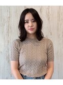 外ハネミディアムレイヤー