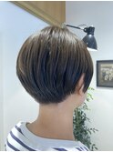 刈り上げショート！