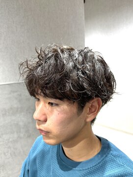 テクト バイアッシュ 吉祥寺店(Tect by Ash) 緩めシャドウパーマ刈り上げマッシュ