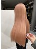 【ダメージがきになる方】ブリーチ＋カラー＋トリートメント　￥26400→24200