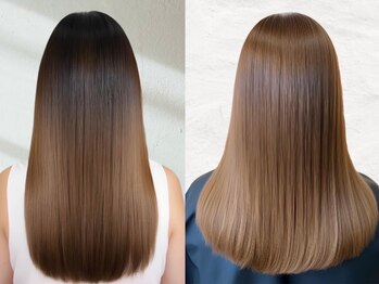 スノードロップ 阿佐ヶ谷(Snowdrop)の写真/<最高級オージュア/髪質改善ヘアエステ>地毛の様な柔らかストレートを実現[大人女性/オージュア/ショート]
