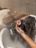 ヘアカラー＋リラクゼーションヘッドスパ２０分