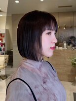 ミズチャーム(Ms.CHARM) ラベンダーグレージュボブ/20代/30代/40代/外苑前