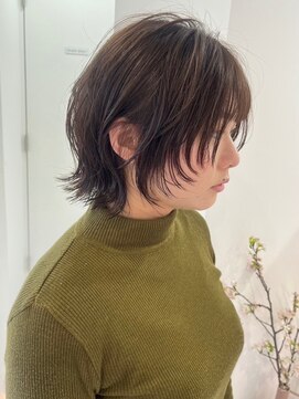 モナバイルーブル(MONA by Louvre) 【MONA】フェイスレイヤーボブ/小顔カット/くびれヘア