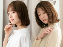 ★カラーのこだわり★　肌・目の色、骨格・髪質に合わせたパーソナルカラー提案で似合わせる　【上尾】