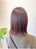 【ブリーチ無し♪ピンクブラウン】