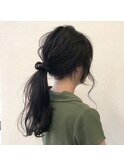 無造作ウェーブレイヤーロング20代30代40代大人可愛い