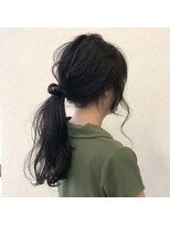 アグランテトラ 野田阪神店(a Gland tetra) 無造作ウェーブレイヤーロング20代30代40代大人可愛い