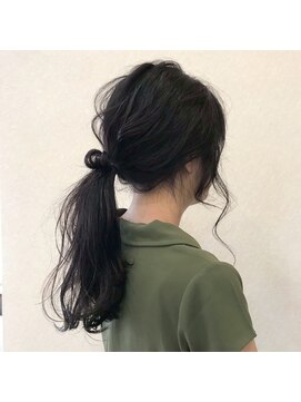 アグランテトラ 野田阪神店(a Gland tetra) 無造作ウェーブレイヤーロング20代30代40代大人可愛い